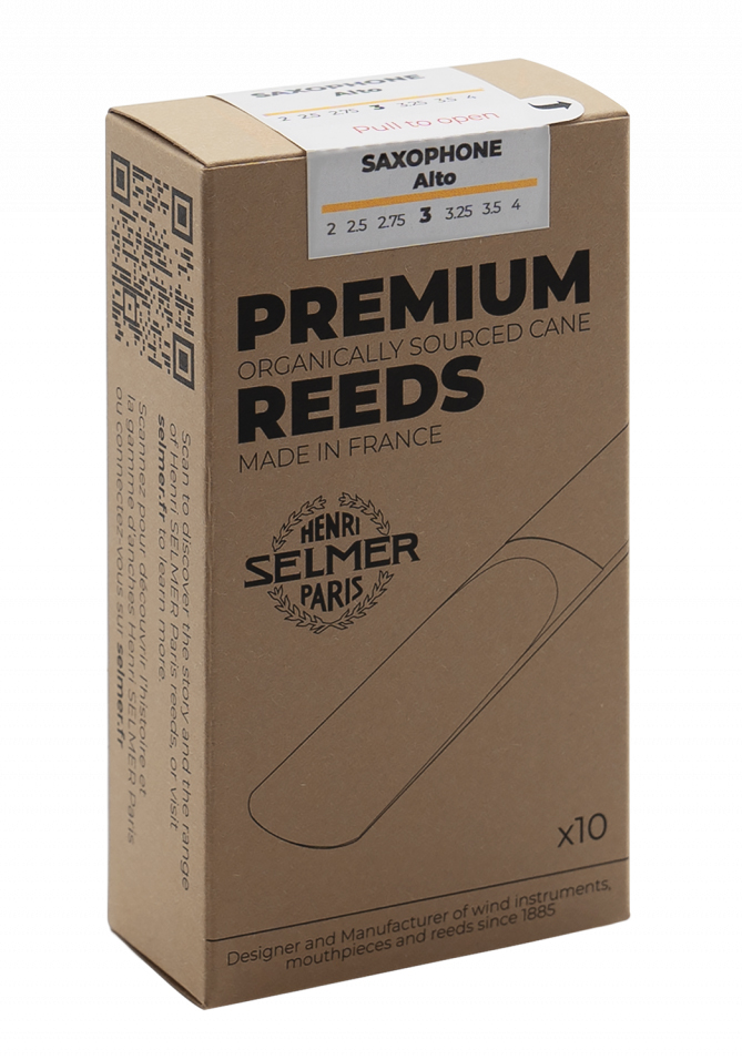 Selmer Parijs Premium rieten voor altsaxofoon (10 st) - Klik op de afbeelding om het venster te sluiten